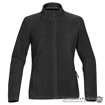 【STORMTECH】VFJ-1W中層FLEECE保暖拉鍊外套- 女S黑色