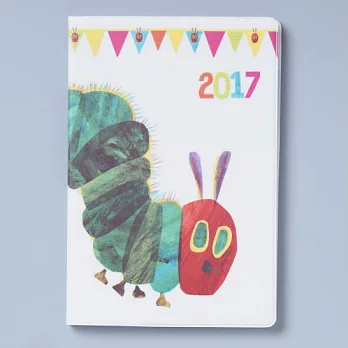 2017 E/C毛毛蟲A6手帳/旗幟