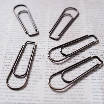 【VELOS】復古迴紋針組(5入)