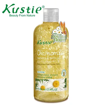 《Kustie蔻斯汀》手摘花瓣香氛沐浴露【午後洋甘菊】