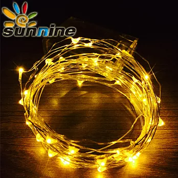 【旭創光電】LED 燈飾燈串-50燈(黃光)