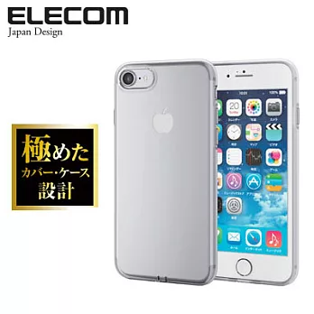 ELECOM iPhone 7 Plus 高透明防塵軟殼套(5.5吋)
