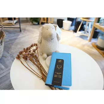 2017【France 法媛】。荔枝紋系列。48K日誌。天空藍