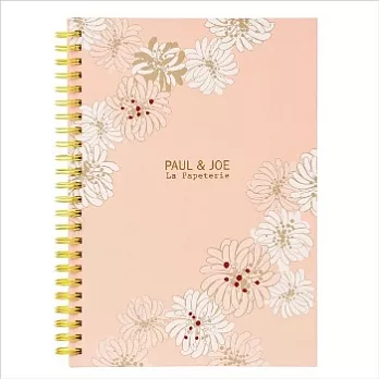 【MARK’S】x PAUL & JOE_線圈筆記本(A5)_Chrysanthemum