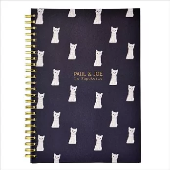 【MARK’S】x PAUL & JOE_線圈筆記本(A5)_Chess Cat