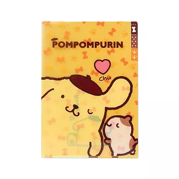 《Sanrio》布丁狗三層分類文件夾(親親好朋友)