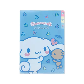《Sanrio》大耳狗喜拿三層分類文件夾(親親好朋友)