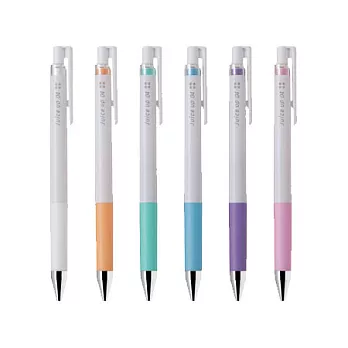 (6支1包粉彩色)PILOT新筆尖超級果汁筆六色組