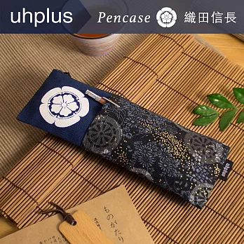 uhplus 手札筆袋-織田信長(煙花藍)