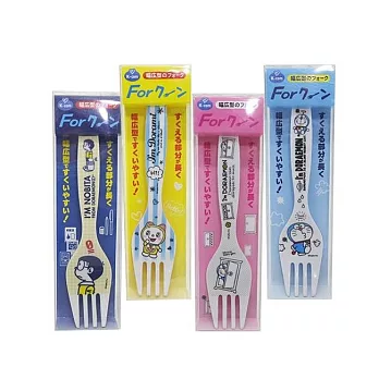【日本進口正版】哆啦a夢 叉子 餐具/環保餐具 小叮噹 DORAEMON -竹蜻蜓款