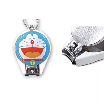 【日本進口正版】卡通人物 丸型 隨身剪 迷你指甲剪 日本製 吊飾 -哆啦a夢 B款