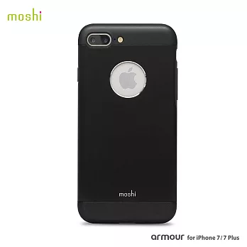 Moshi Armour for iPhone 7 Plus (5.5” ) 超薄鋁製保護背殼黑