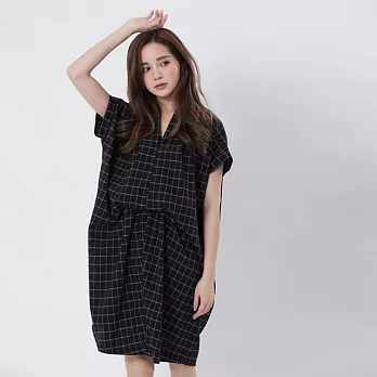 Greta 格塔漂浮洋裝FREE黑