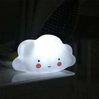 可愛雲朵安心小夜燈 (保固3個月)