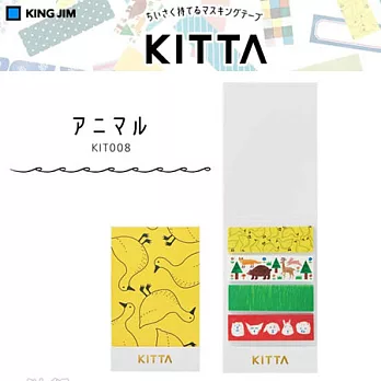 【日本最新！】文具控の最愛 ~ KITTA 卡片式和紙膠帶【12款選！】008