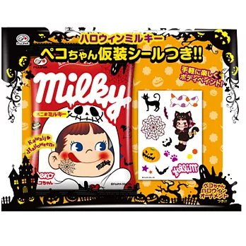 不二家萬聖變裝PECO牛奶糖50g