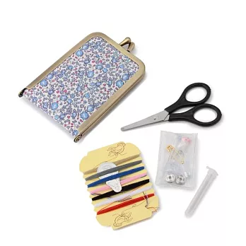 【Afternoon Tea】LIBERTY碎花針線包 藍色