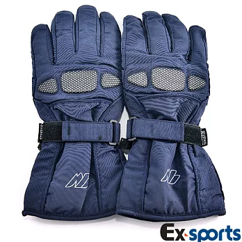 Ex-sports 防水保暖手套 超輕量多功能(男款-7342)F-藍色