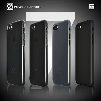 POWER SUPPORT iPhone7 Plus Air jacket 超薄保護殼(無保貼)黑色