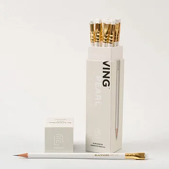 Blackwing復刻版鉛筆白一盒（12支入）