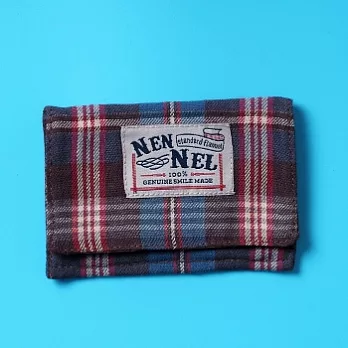 【KEYSTONE】經典格紋小物收納面紙包(藍)