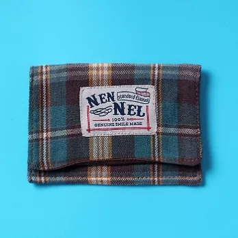 【KEYSTONE】經典格紋小物收納面紙包(綠)