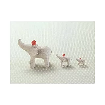 【KEYSTONE】鄉村風動物擺飾_大象(S)