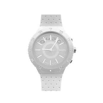 法國 COGITO POP 時尚藍芽手錶白