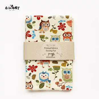 手剪布(900mm*550mm)【花園貓頭鷹‧米】