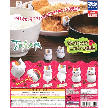 《轉蛋》無所不在的貓咪老師全5款 單顆隨機出貨 --Takara Tomy出品(日本原裝)