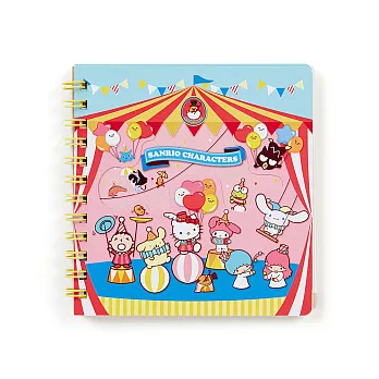 《Sanrio》SANRIO明星歡樂馬戲團系列迷你筆記本