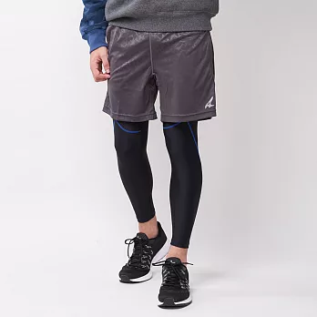 AIRWALK-動感修身運動緊身褲M黑