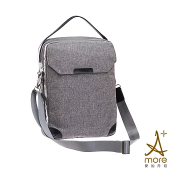Amore愛加丹尼 沃克輕商旅職人四用 單肩/後背/側背/手提包 -灰黑無灰黑