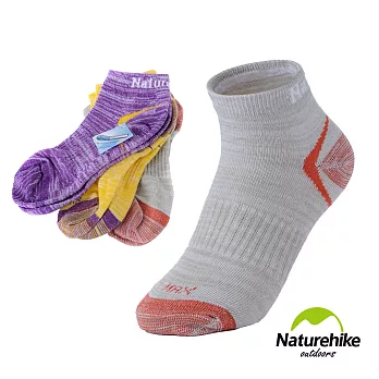 【Naturehike】coolmax排汗快乾除臭運動船型襪.登山襪_女款(3入組)