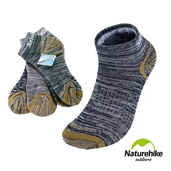 【Naturehike】coolmax排汗快乾除臭運動船型襪.登山襪_男款(3入組)