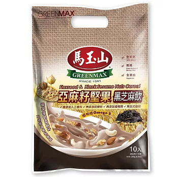 《馬玉山》亞麻籽堅果黑芝麻飲(12入)