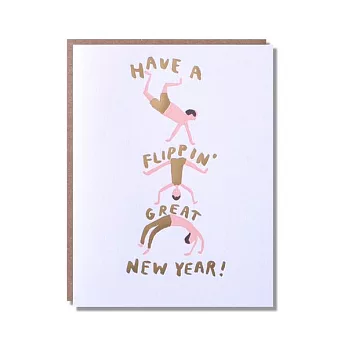 egg press＿新年卡＿翻筋斗