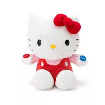 《Sanrio》HELLO KITTY趣味錄音絨毛娃娃