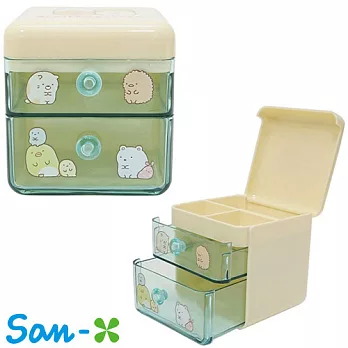 【日本進口正版】San-X 角落生物 桌上 抽屜盒/收納盒