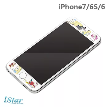 【日本 PGA-iJacket】 正版迪士尼 iPhone7/6S/6 防撞擊/防指紋保貼系列 -愛麗絲
