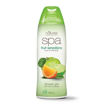 【澳洲Natures Organics】天然植粹清新純淨沐浴露(柑橘蘋果)400ml