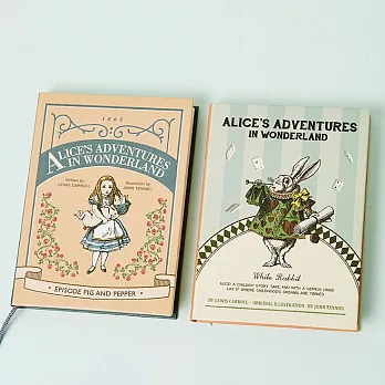 7321 Design - Lovely經典童話條紋精裝本-紅心兔