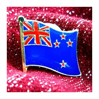 【國旗商品創意館】紐西蘭徽章4入組~