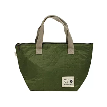 實用多功能保溫保冷 手提袋/午餐袋 軍綠