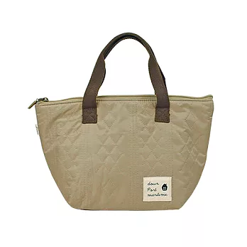 實用多功能保溫保冷 手提袋/午餐袋 卡其