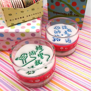 [招寶球]沙漏紙鎮(圓柱)_療傷小語客製化個性化禮物_沒有走不通的路 轉個彎就好