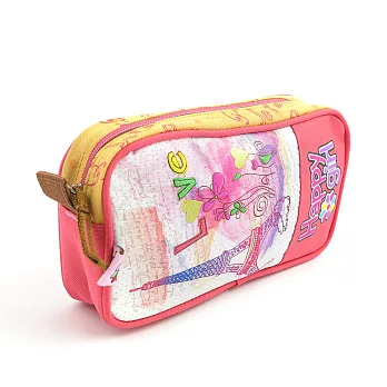 1818 想旅遊 韓國大容量收納包 共4款(A系列)巴黎鐵塔單層L