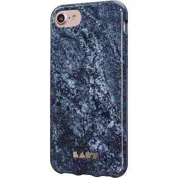 LAUT iPhone 7 Plus 大理石系列軟式手機保護殼深藍