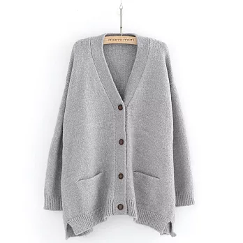 【morrii mori】秋冬不再寒冷針織外套F灰色