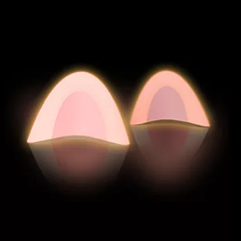 Moecen貓神萌系魔幻夜光貓耳橘色